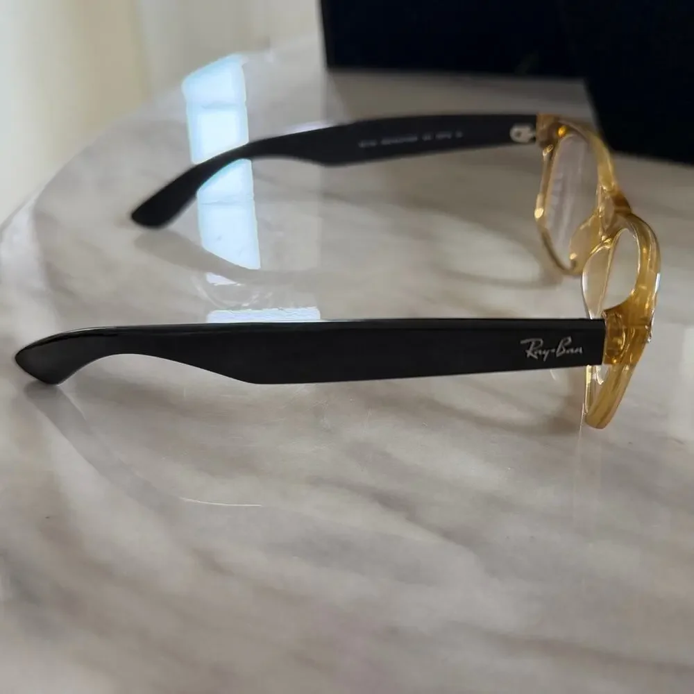 Ray Ban Honey Crystal/Black RB 2132 945 New Wayfarer PRESCRIPTION FRAME ONLY